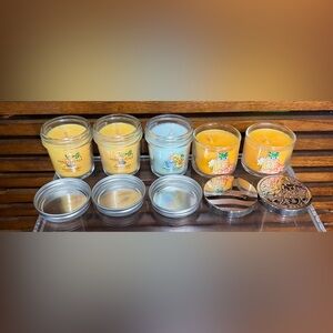 Lot Of 5 Rare HTF Bath & Body Works Mini Candles